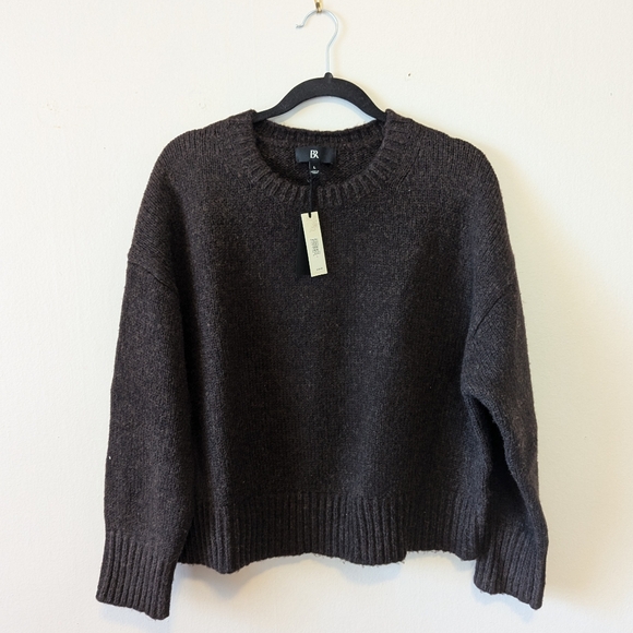Banana Republic Cotton Wool Boxy Sweater - Picture 2 of 8